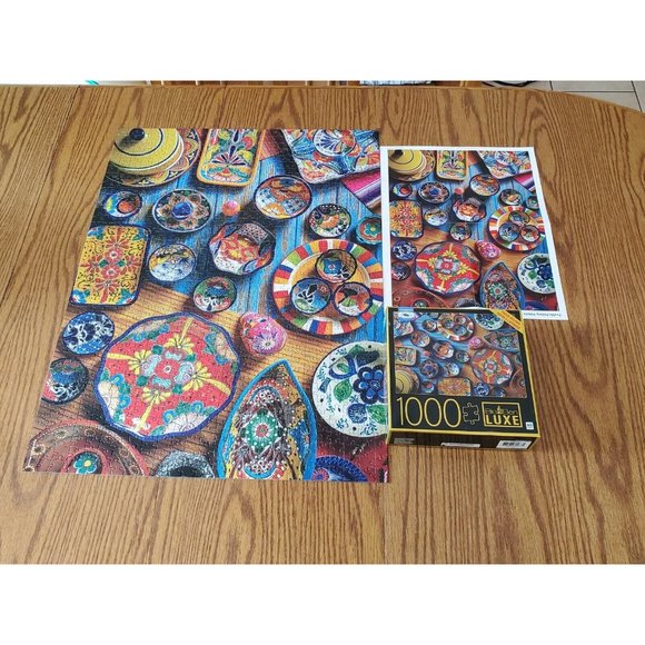 Pueblo Pottery Jigsaw Puzzle - 1000 Pieces - Big Ben Brand - Picture 3 of 5